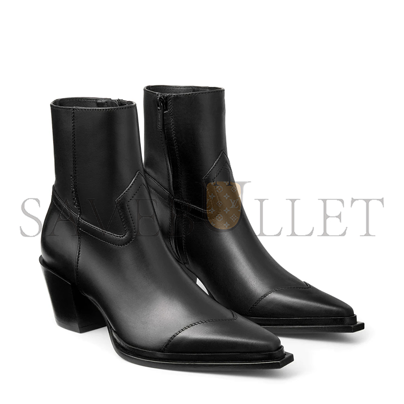 JIMMY CHOO CECE ANKLE BOOT 60 BLACK SOFT VACHETTA ANKLE BOOTS CECEAB60VOO JIMMY CHOO CECE ANKLE BOOT 60 BLACK SOFT VACHETTA ANKLE BOOTS CECEAB60VOO